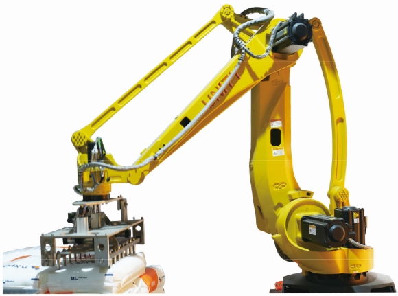 Robot unstacking machine